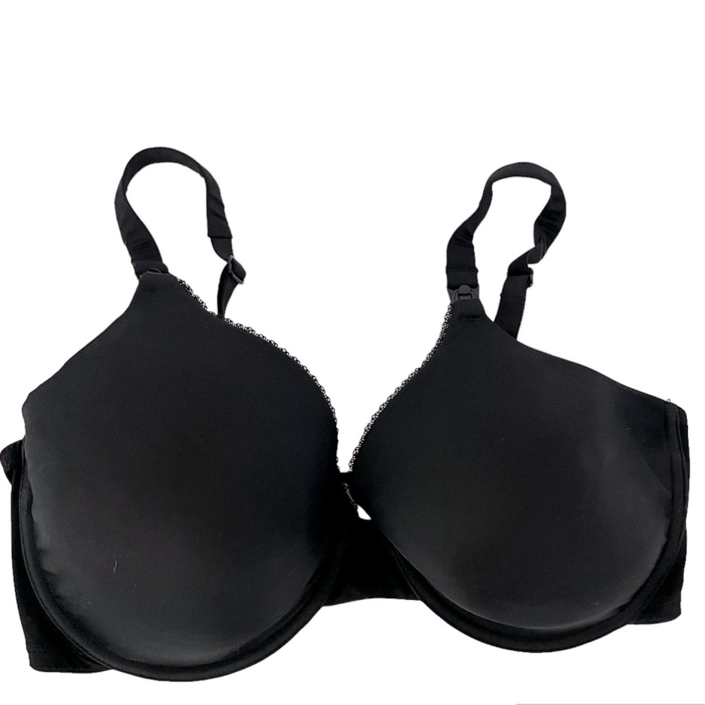Motherhood Intimates Maternity Black Nursing Bra Size 36 DDD
